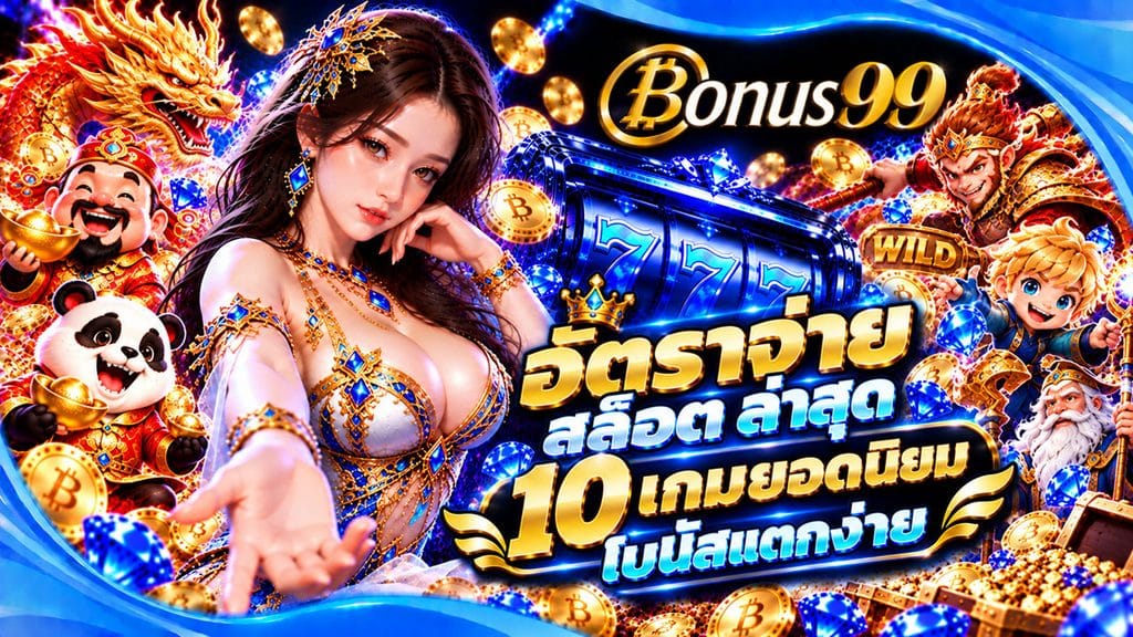 อัตราจ่าย สล็อต ล่าสุด